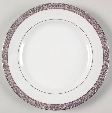 Imperial Court Platinum Salad Plate