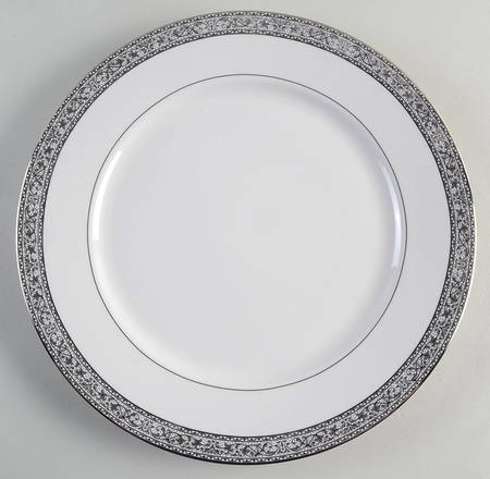 Imperial Court Platinum 12" Chop Plate (Round Platter)