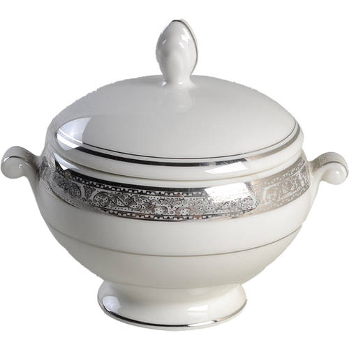 Imperial Court Platinum Sugar Bowl & Lid