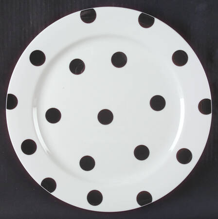 Hot Spots Ebony 12" Chop Plate (Round Platter)