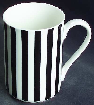 Glamour Black Cappuccino Mug
