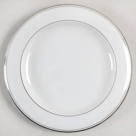 Pure Platinum Salad Plate