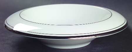 Pure Platinum Rim Fruit/Dessert (Sauce) Bowl
