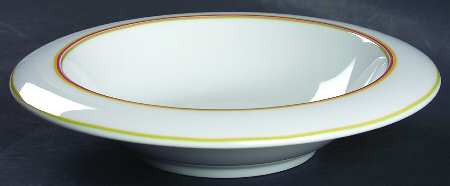 Vip Yellow Rim Soup Bowl by Mikasa