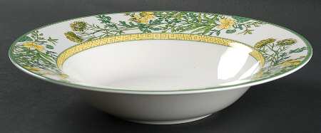 Floral Court 10" Round Vegetable Bowl