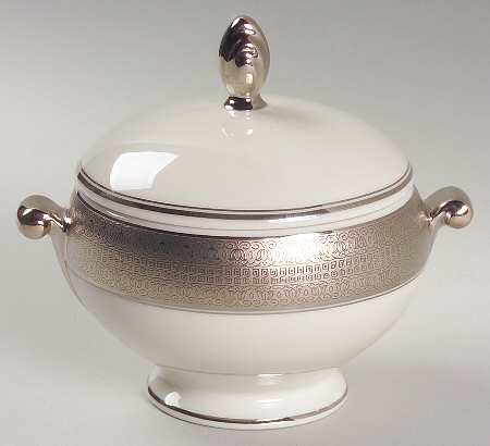 Opera Platinum Sugar Bowl & Lid