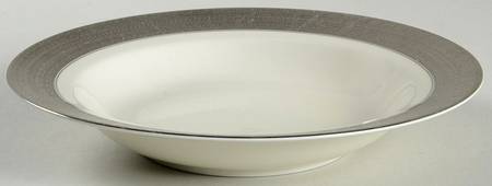Opera Platinum Rim Soup Bowl