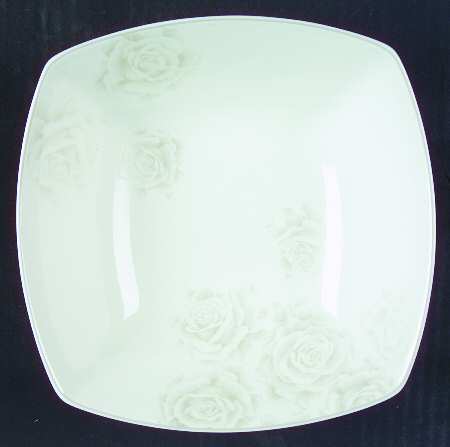 Silver Rose Coupe Soup Bowl