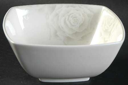 Silver Rose Fruit/Dessert (Sauce) Bowl