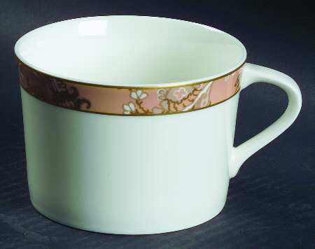 Victorian Paisley Breakfast Cup
