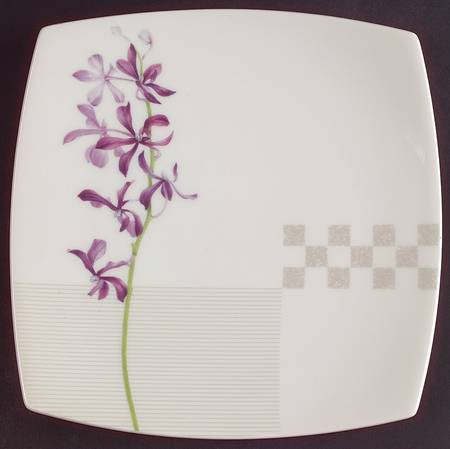 Botanical Fancy Salad Plate
