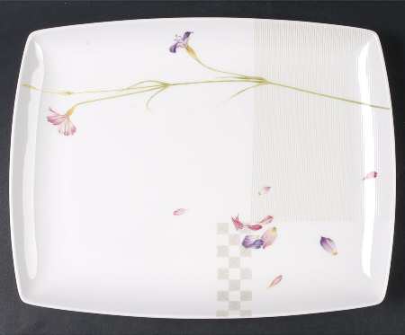 Botanical Fancy 13" Rectangular Serving Platter
