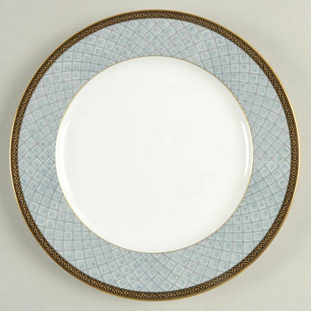 Enchanted Forest Blue Salad Plate