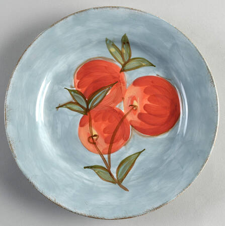 Santa Rosa Blue Salad Plate