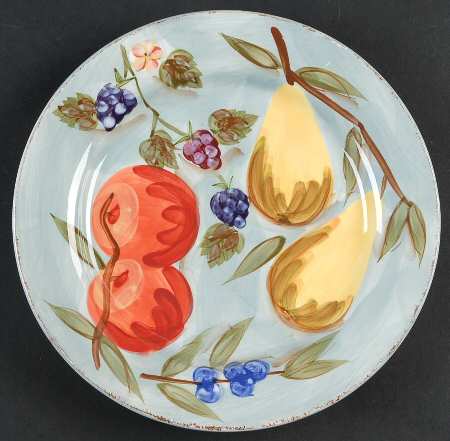 Santa Rosa Blue Salad Plate