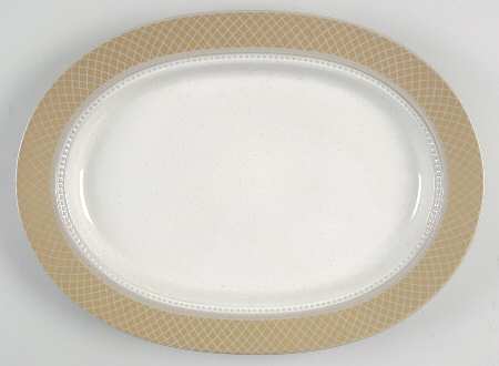 Arcadia 15" Oval Serving Platter