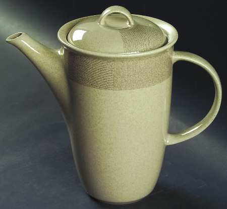 Villagio Beige Coffee Pot & Lid