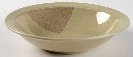 Villagio Beige Rim Soup Bowl