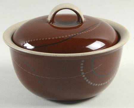 Cascade Sugar Bowl & Lid