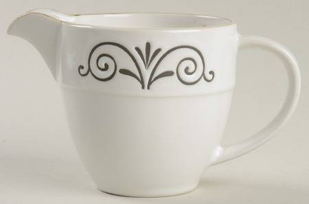 Tuscan Scroll White Creamer by Mikasa