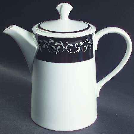 Organdi Coffee Pot & Lid