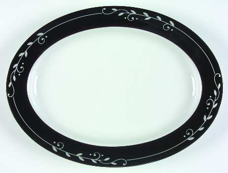Organdi 14" Oval Serving Platter