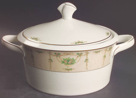 Love Letter 2 Qt Round Covered Casserole by Mikasa