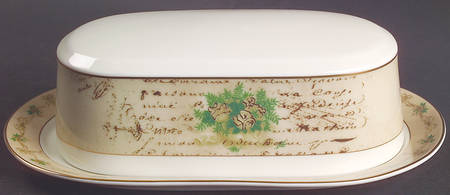 Love Letter 1/4 Lb Covered Butter by Mikasa