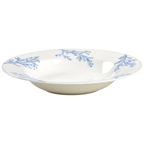 Coral Reef Large Rim Soup Bowl