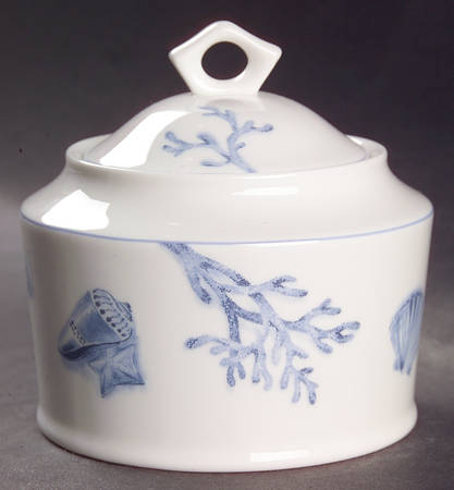 Coral Reef Sugar Bowl & Lid