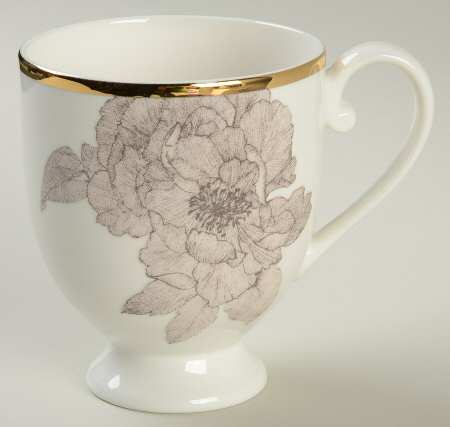 Cameo Bloom Gold Mug