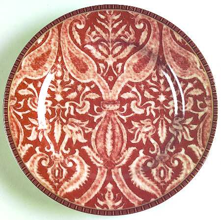 English Brocade Bread & Butter Plate