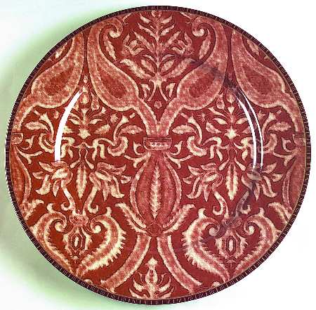 English Brocade 12" Chop Plate (Round Platter)