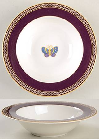 Papillon Rim Fruit/Dessert (Sauce) Bowl