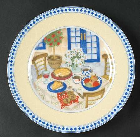 Country Chateau Salad Plate