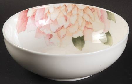 Peony (AK049, Elite Bone) Fruit/Dessert (Sauce) Bowl