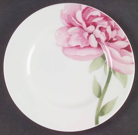 Peony (AK049, Elite Bone) Bread & Butter Plate