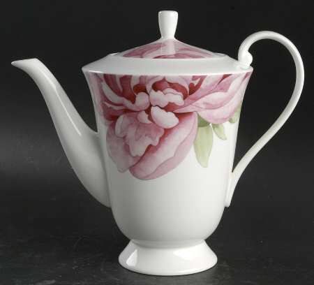 Peony (AK049, Elite Bone) Coffee Pot & Lid