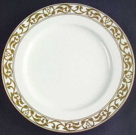 Lily Moire Salad Plate