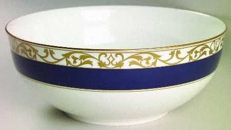 Lily Moire 8" Round Vegetable Bowl