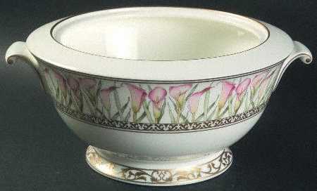 Lily Moire 2 Qt Round Covered Casserole No Lid