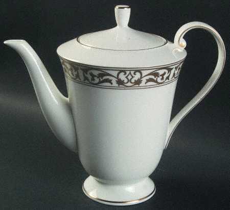 Lily Moire Coffee Pot & Lid