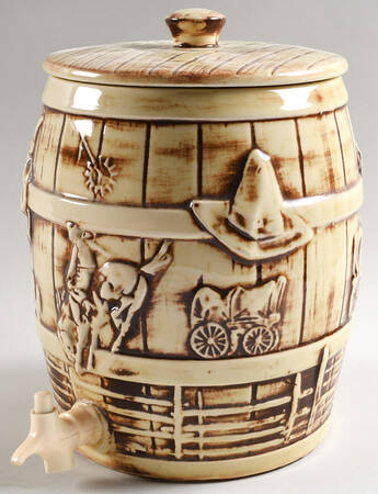 El Rancho China Beverage Server & Lid by Nelson McCoy