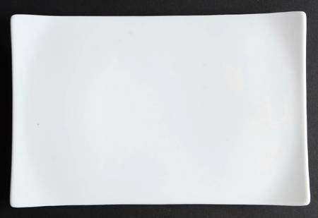 Oxygene White 9" Rectangular Tray