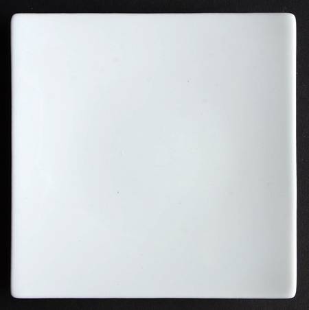 Oxygene White Square Appetizer Plate