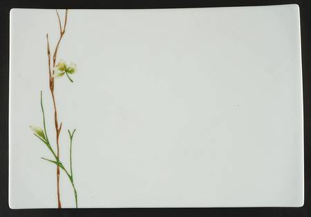 Jardin de Flore (Oxygene Shape) 12" Rectangular Tray