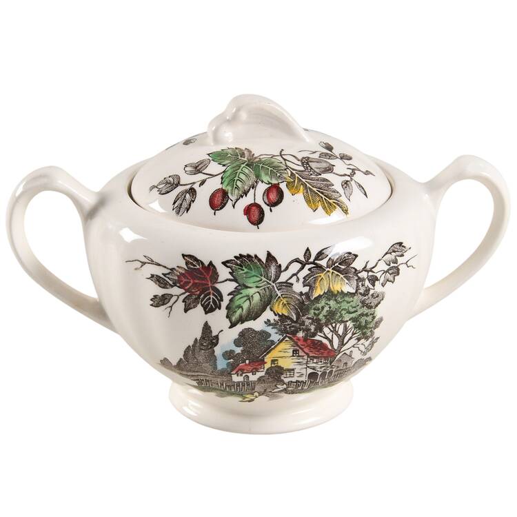 Sugar Bowl & Lid