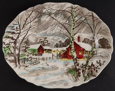 12" Oval Serving Platter