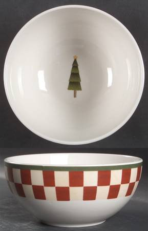 Folk Art Santa Soup/Cereal Bowl