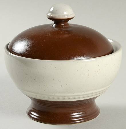 Metropolis Sugar Bowl & Lid by Mikasa
